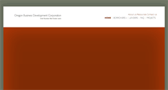 Desktop Screenshot of oregonbusinessdevelopment.org